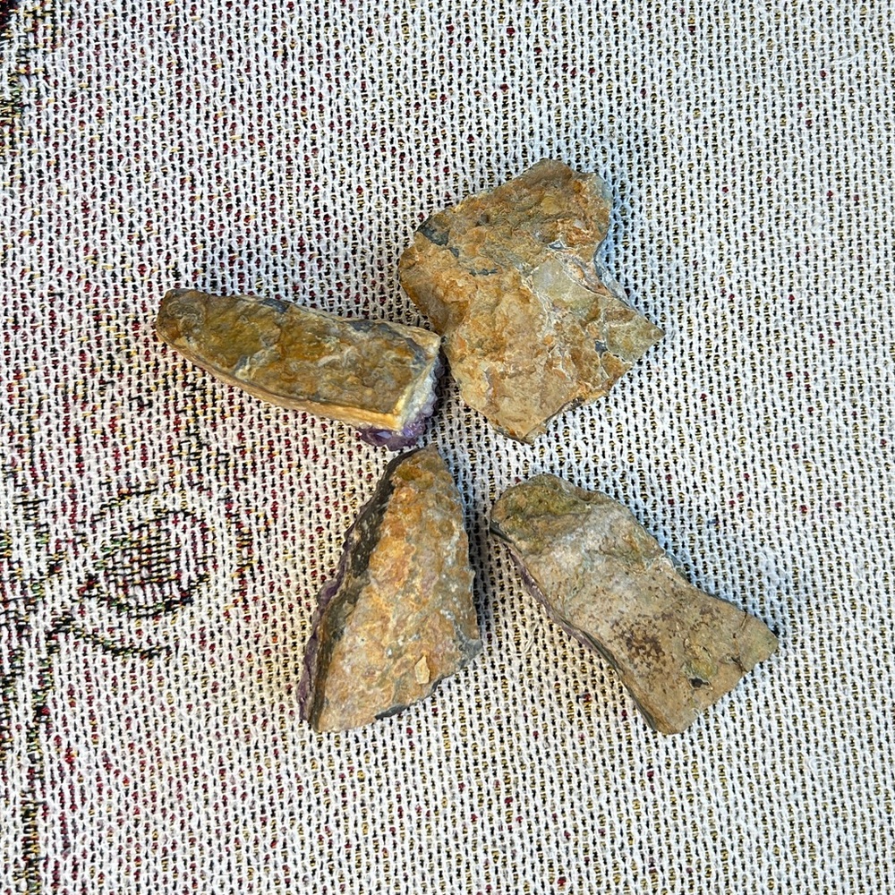 Amethyst Crystal Cluster Set - Picture 10 of 14
